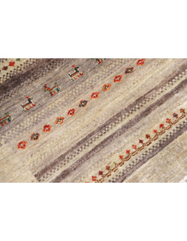 Hand Made Rug Siva Pakistan 80x120 Beige Brown