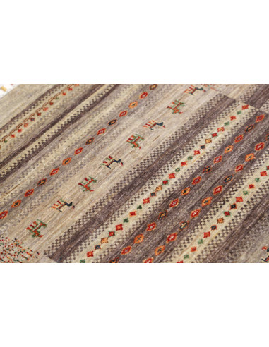 Hand Made Rug Siva Pakistan 80x120 Beige Brown