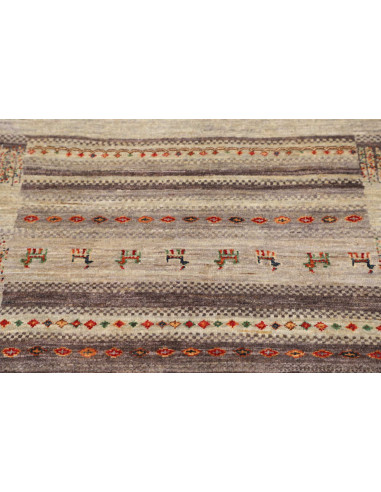 Hand Made Rug Siva Pakistan 80x120 Beige Brown