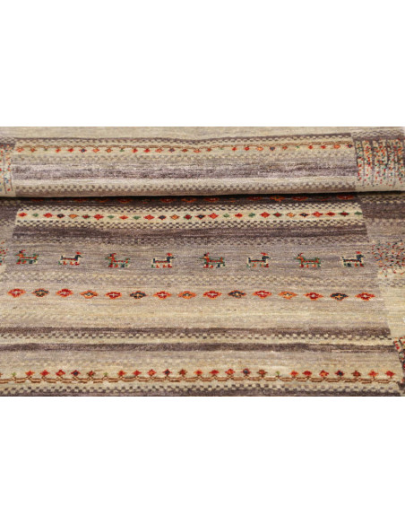 Hand Made Rug Siva Pakistan 80x120 Beige Brown