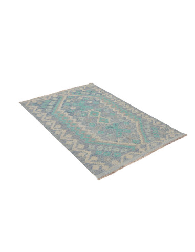 Hand Made Rug Kilim Afghanistan 102x152 Blue Te
