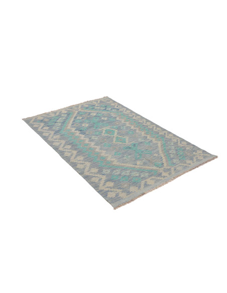 Hand Made Rug Kilim Afghanistan 102x152 Blue Te
