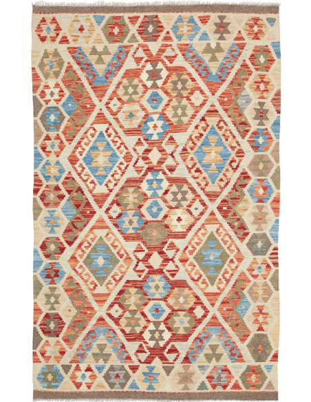 Hand Made Rug Kilim Afghanistan 102x161 Cream R