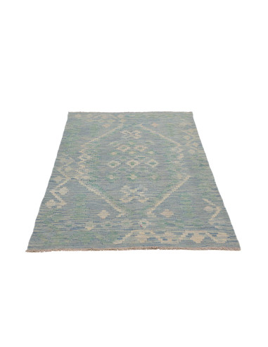 Hand Made Rug Kilim Afghanistan 99x154 Light Bl