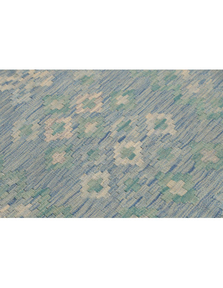 Hand Made Rug Kilim Afghanistan 99x154 Light Bl
