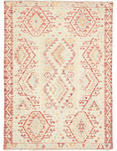 Hand Made Rug Kilim Afghanistan 109x146 Cream R