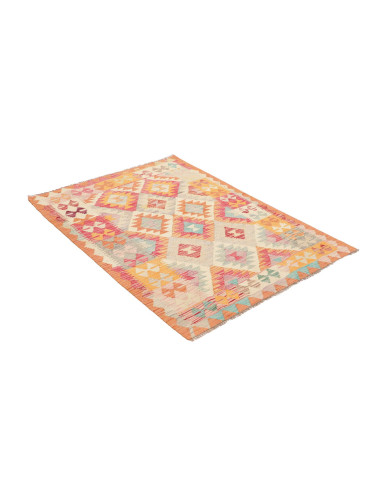 Hand Made Rug Kilim Afghanistan 105x146 Beige O