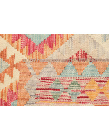 Hand Made Rug Kilim Afghanistan 105x146 Beige O