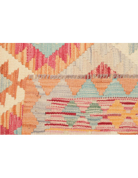 Hand Made Rug Kilim Afghanistan 105x146 Beige O