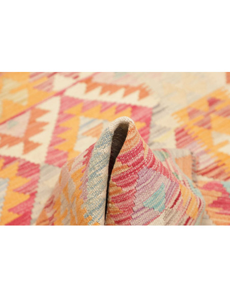 Hand Made Rug Kilim Afghanistan 105x146 Beige O
