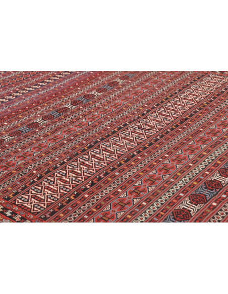 Rug Souzani Kilim Persia 196x293 Burgundy Red N