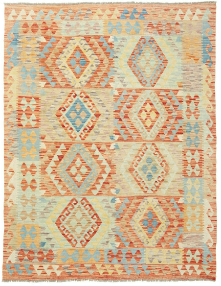 Kilim 149x196 Cm Kilim, Afghanistan, Hand-carded Wool