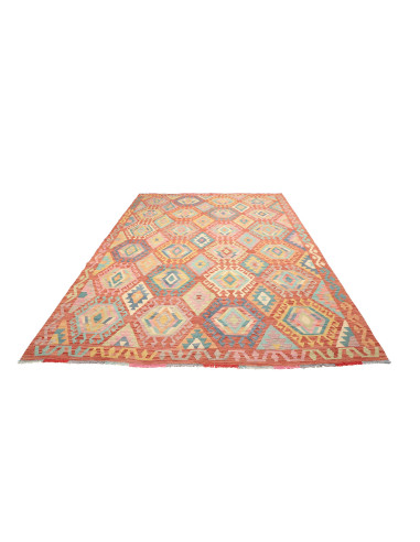 Kilim 208x297 Cm Kilim, Afghanistan, Hand-carded Wool warp: