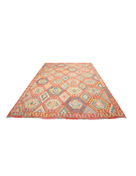 Kilim 208x297 Cm Kilim, Afghanistan, Hand-carded Wool warp: