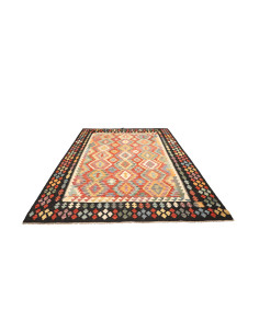 Kilim 209x287 Cm Kilim Afghanistan, Lana Cardata A Mano, 2