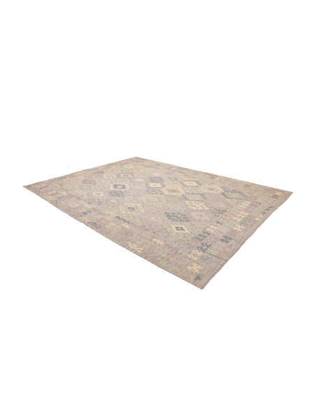 Kilim 256x342 Cm Kilim Afghanistan, Hand-carded Wool,