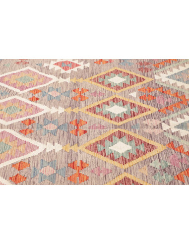 Kilim 155x198 Cm Kilim, Afghanistan, Lana Cardata A Mano