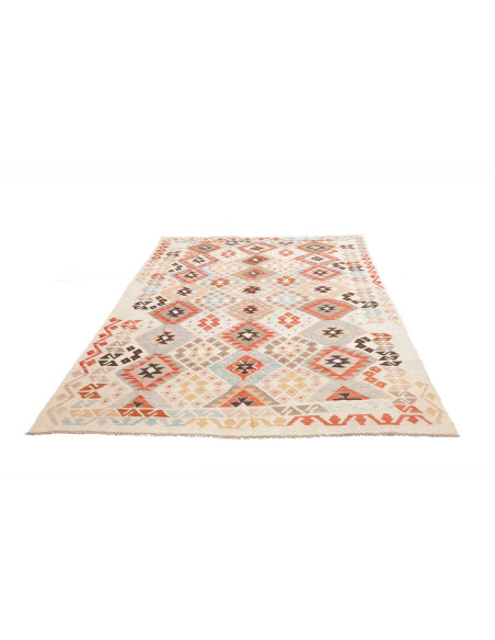 Kilim 185x252 Cm Kilim, Afghanistan, Hand-carded Wool warp:
