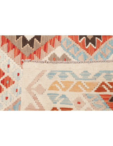Kilim 185x252 Cm Kilim, Afghanistan, Hand-carded Wool warp: