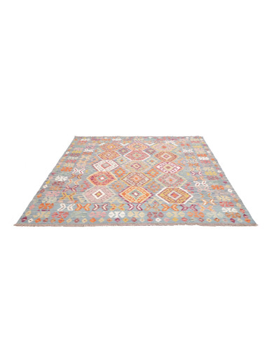 Kilim 198x192 Cm Afghan Kilim Wool