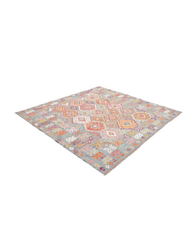 Kilim 198x192 Cm Afghan Kilim Wool