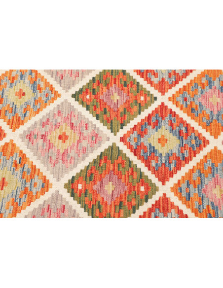 Kilim 127x175 Cm Kilim, Afghanistan, Hand-carded Wool warp: