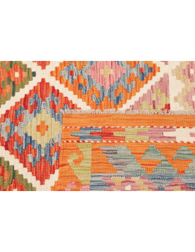 Kilim 127x175 Cm Kilim, Afghanistan, Hand-carded Wool warp: