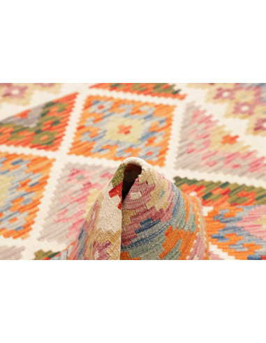 Kilim 127x175 Cm Kilim, Afghanistan, Hand-carded Wool warp: