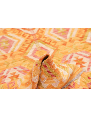 Kilim 96x142 Cm Kilim, Afghanistan, Hand-carded Wool warp: