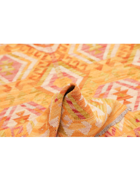Kilim 96x142 Cm Kilim, Afghanistan, Hand-carded Wool warp: