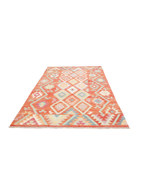 Rug Kilim Afghanistan 168x254 Terracotta Burnt
