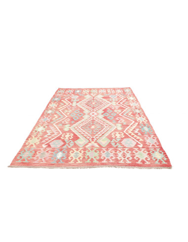 Rug Kilim Afghanistan 172x240 Terracotta Red Aq