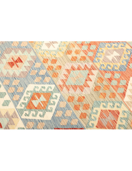 Kilim 174x244 Cm Kilim Afghanistan Hand-carded Wool Cotton