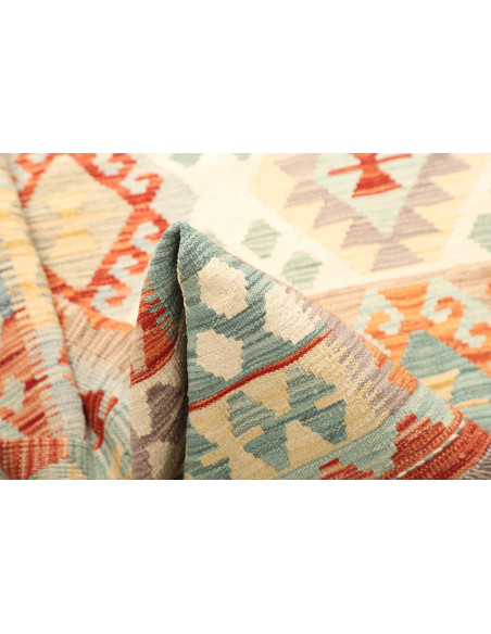 Kilim 174x244 Cm Kilim Afghanistan Hand-carded Wool Cotton
