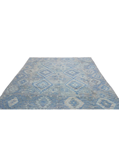 Rug Kilim Afghanistan 204x281 Blue Light Grey C