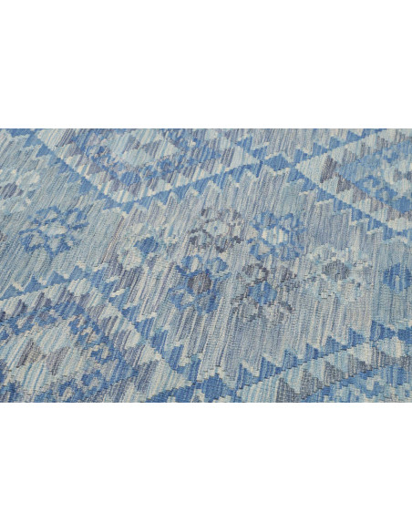 Rug Kilim Afghanistan 204x281 Blue Light Grey C