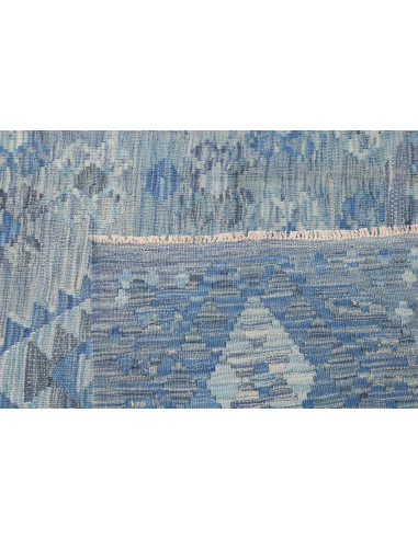 Rug Kilim Afghanistan 204x281 Blue Light Grey C