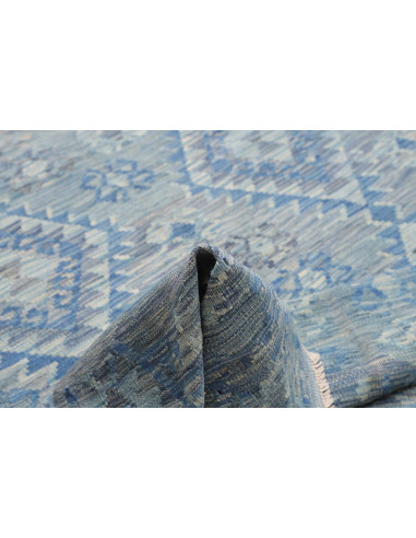 Rug Kilim Afghanistan 204x281 Blue Light Grey C
