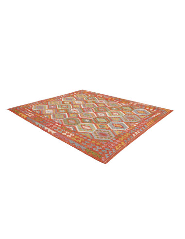 Rug Kilim Afghanistan 253x294 Reddish Orange Li