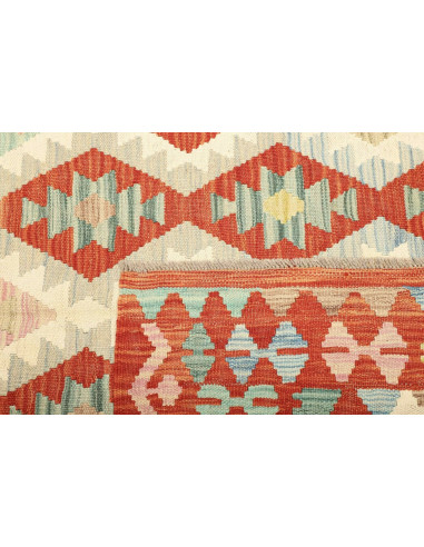 Kilim 152x198 Cm Kilim Afghanistan Hand-carded Wool Cotton