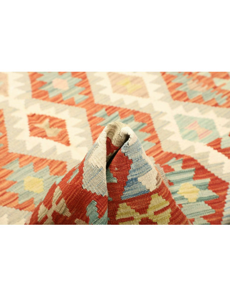 Kilim 152x198 Cm Kilim Afghanistan Hand-carded Wool Cotton