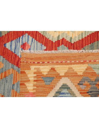Kilim 133x178 Cm Kilim, Afghanistan, Hand-carded Wool