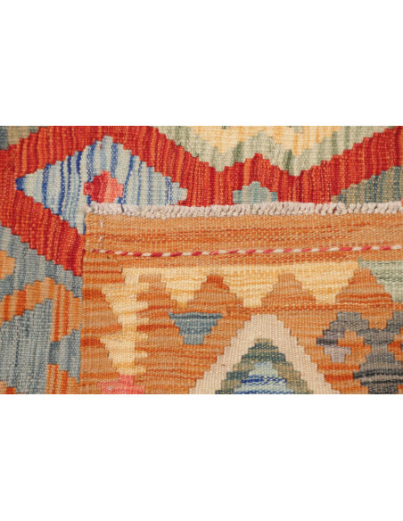 Kilim 133x178 Cm Kilim, Afghanistan, Hand-carded Wool