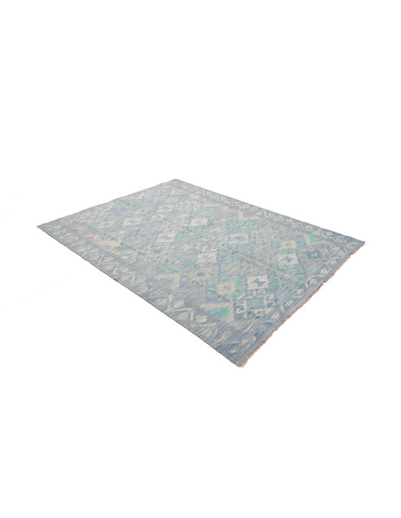Kilim 157x205 Cm Kilim Afghanistan Hand-carded Wool Cotton