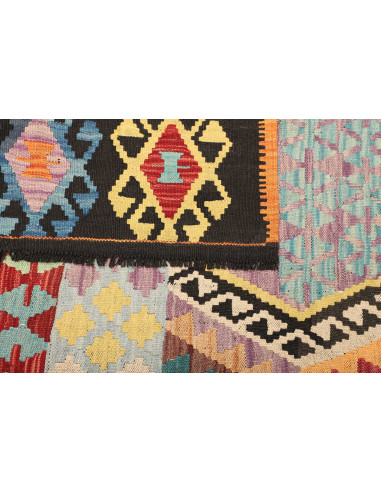 Kilim 184x233 Cm Kilim Afghanistan, Lana Cardata A Mano