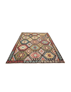 Kilim 174x238 Cm Kilim Afghanistan Lana Cardata A Mano 2