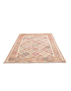 Rug Kilim Afghanistan 154x202 Terracotta Beige 2