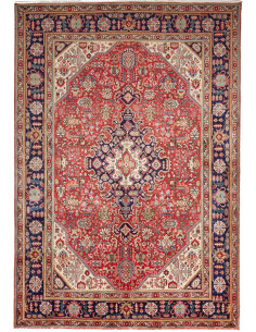 Tabriz 200x300 Cm Tabriz, Persia, Lana Cardata A Mano