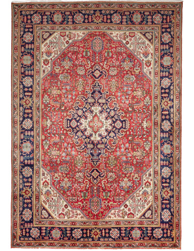 Tabriz 200x300 Cm Tabriz, Persia, Lana Cardata A Mano