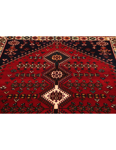 Shiraz 158x237 Cm Shiraz, Persia, Hand-carded Wool warp: